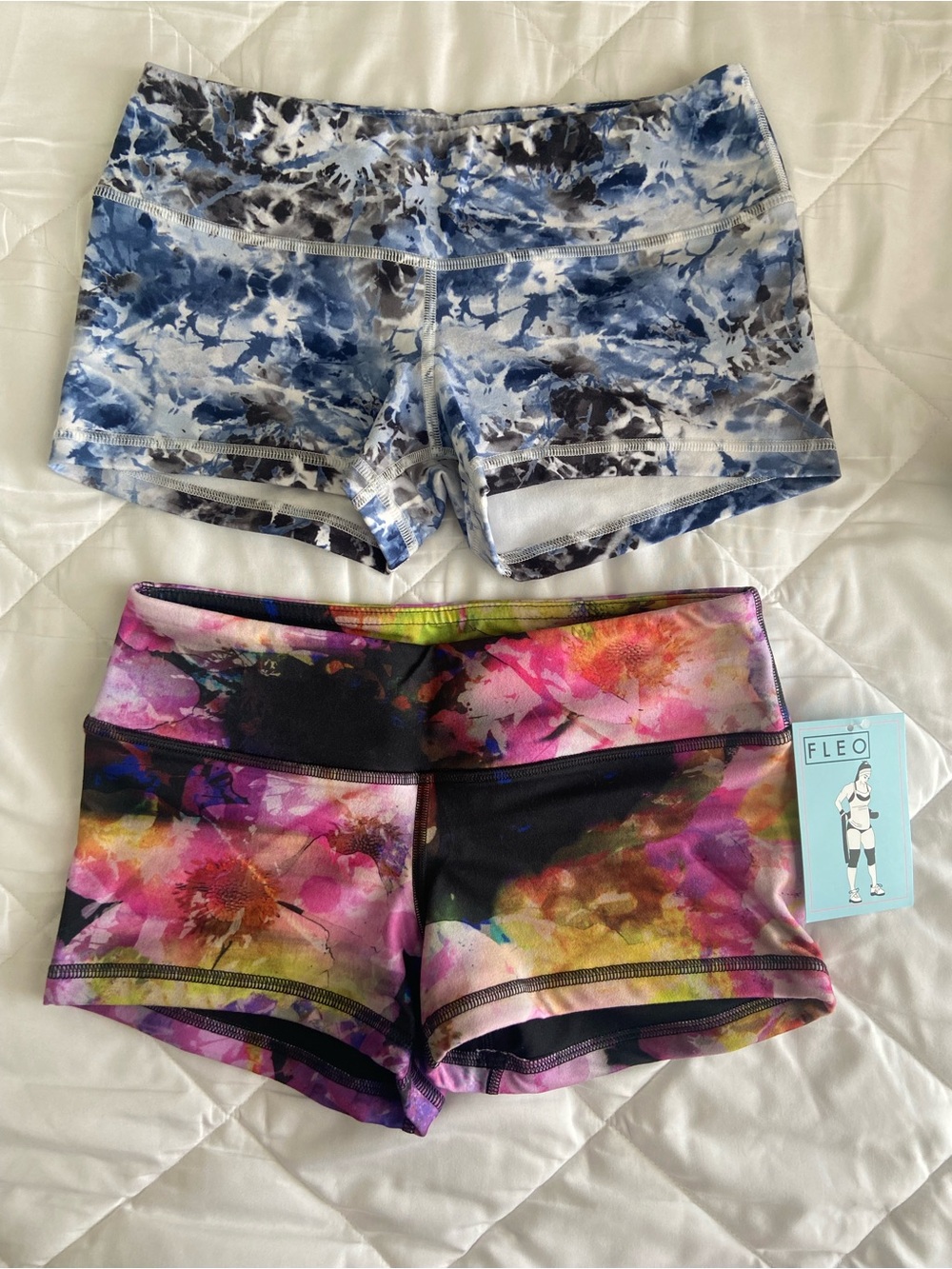 Fleo Women's OG Athletic Workout Shorts Lot. Size Small. NWT/NWOT